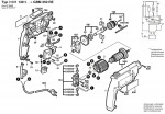 Bosch 0 601 139 560 Gbm 350 Re Drill 230 V / Eu Spare Parts